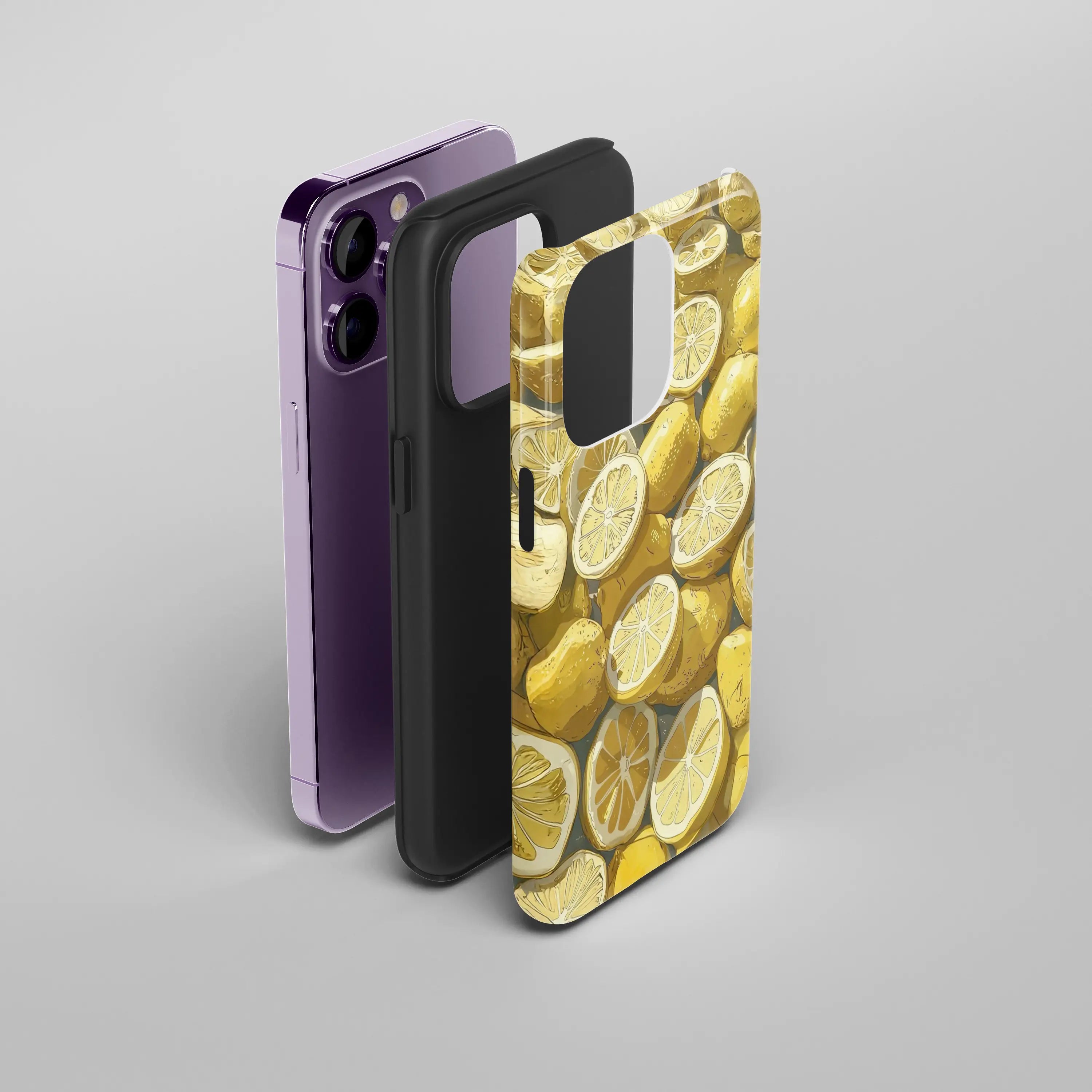 Lemon Art - iPhone Tough Case - Fast shipping - Made in Europe