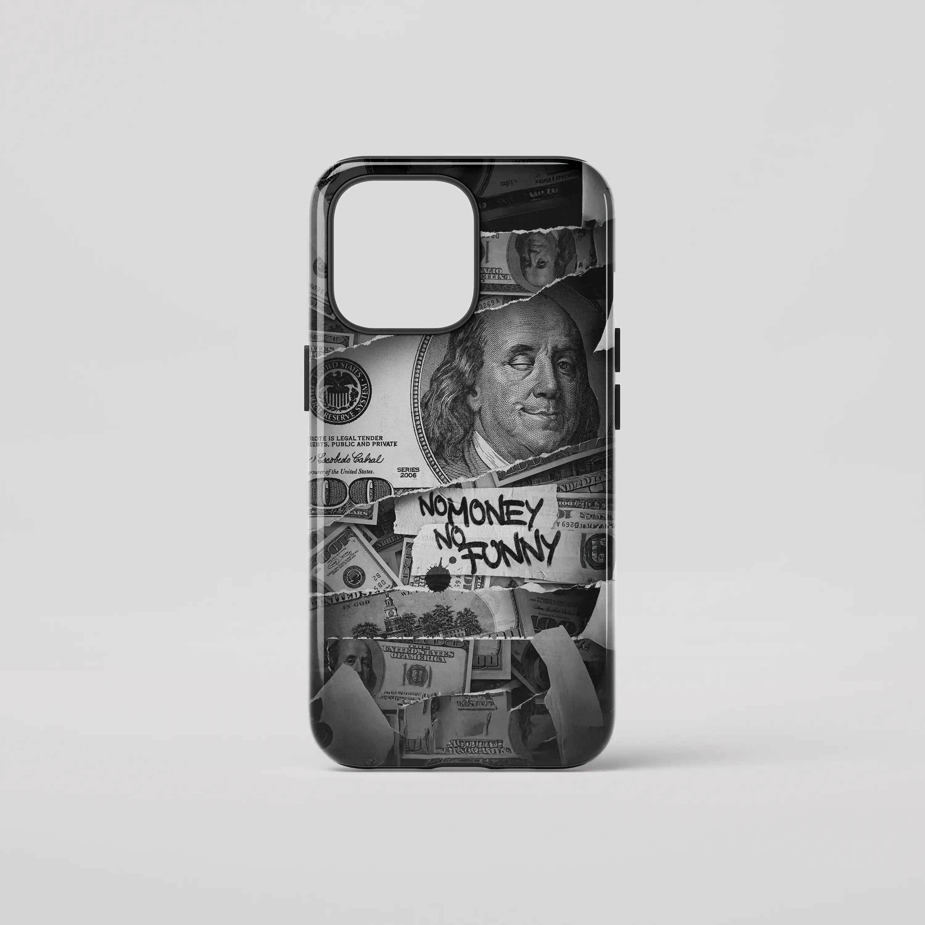 No Money No Funny - iPhone Tough Case - Fast shipping - Made in Europe