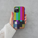 No Signal TV - iPhone Tough Case - Fast shipping - Made in Europe
