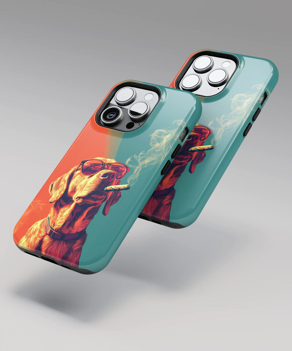 Smokin’ Retriever - iPhone Tough Case - Fast shipping - Made in Europe